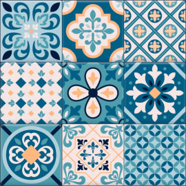 Fish Scale Tiles