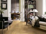 Parquet Chêne Contrecollé Bâton Rompu Brossé Vernis Naturel – Image 3