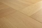 Parquet Chêne Contrecollé Bâton Rompu Brossé Vernis Naturel – Image 5