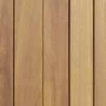 Lame De Terrasse iroko Massif Brut lisse