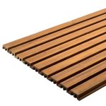 Lames de bardage en bambou massif WAVE caramiel