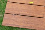 Lames de terrasse en bambou massif caramiel Face strié/Face lisse – Image 5