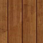 Lames de terrasse en bambou massif caramiel Face strié/Face lisse