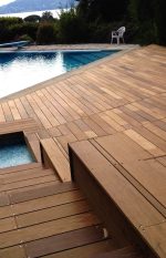 Lame De Terrasse teck de birmanie Massif Brut lisse – Image 5