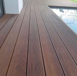 Lames de terrasse en bambou massif caramiel Face strié/Face lisse – Image 3